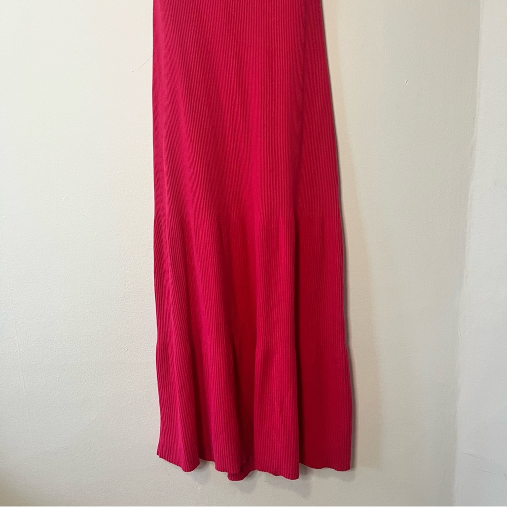 ARITZIA Wilfred Dresden dress bright rose pink #107963 XL - Picture 11 of 12